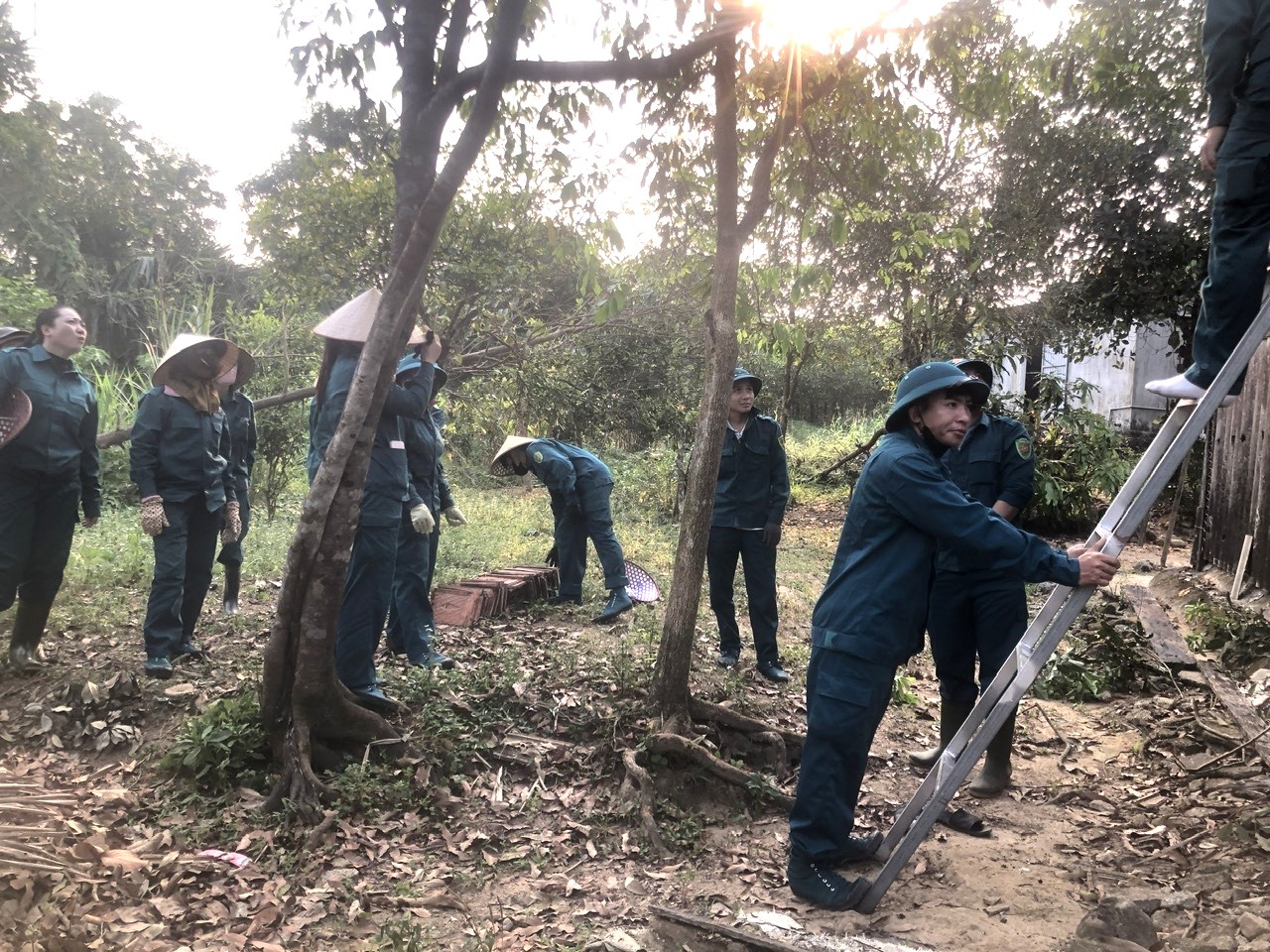Dân quân Kỳ Thượng vững huấn luyện – mạnh hành động – chung tay xây dựng nông thôn mới