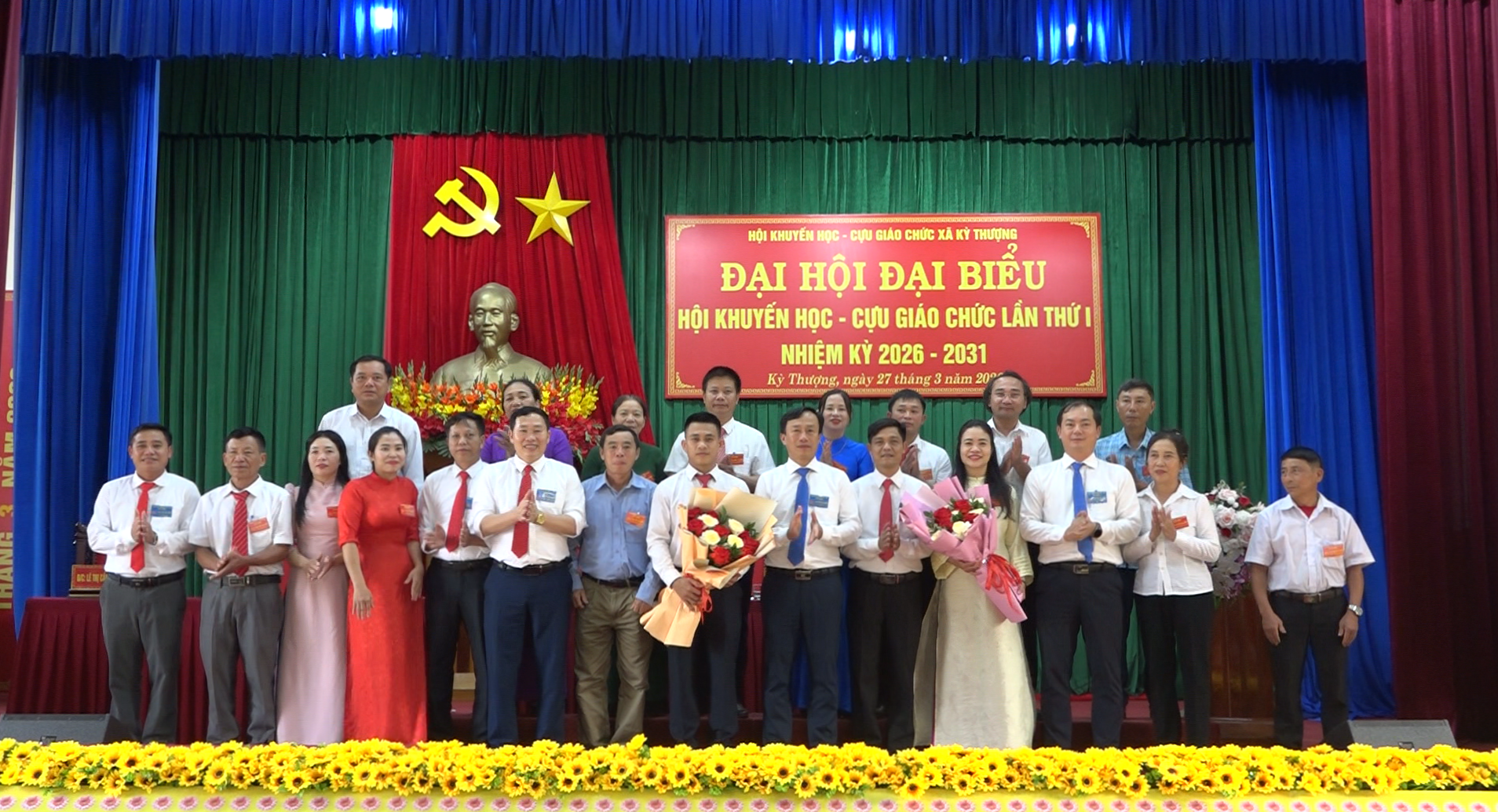 Hội Khuyến học - Cựu giáo chức xã Kỳ Thượng tổ chức thành công Đại hội lần thứ I, nhiệm kỳ 2026-2031