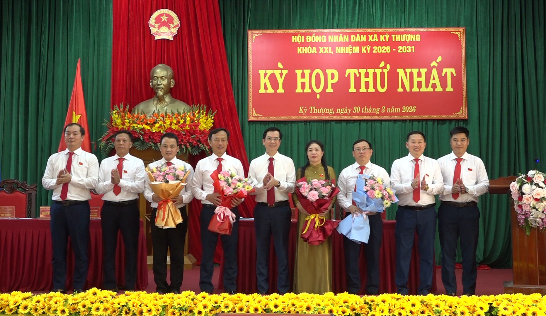 Link truyền hình: Kỳ họp thứ nhất HĐND xã Kỳ Thượng khóa XXI, nhiệm kỳ 2026-2031 