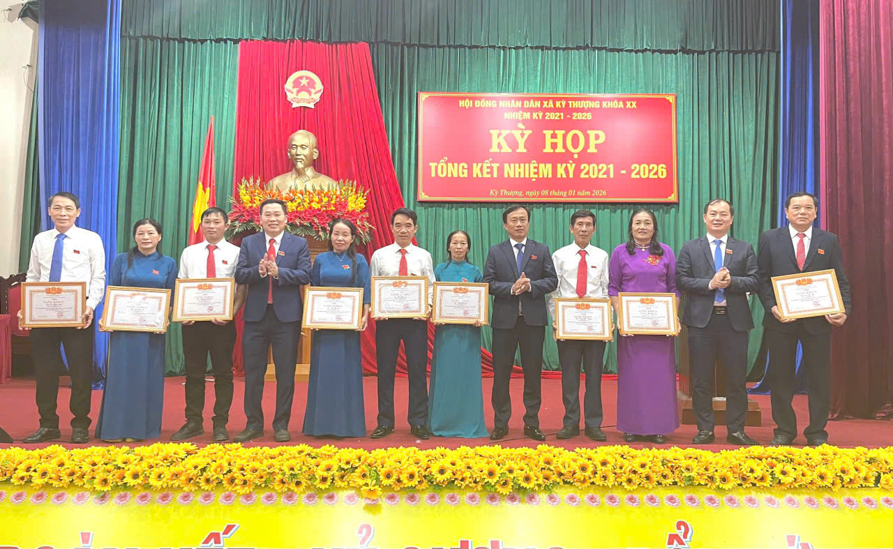 Tổng kết hoạt động của Hội đồng nhân dân xã Kỳ Thượng nhiệm kỳ 2021-2026; Phương hướng, nhiệm vụ và giải pháp của HĐND xã nhiệm kỳ 2026-2031