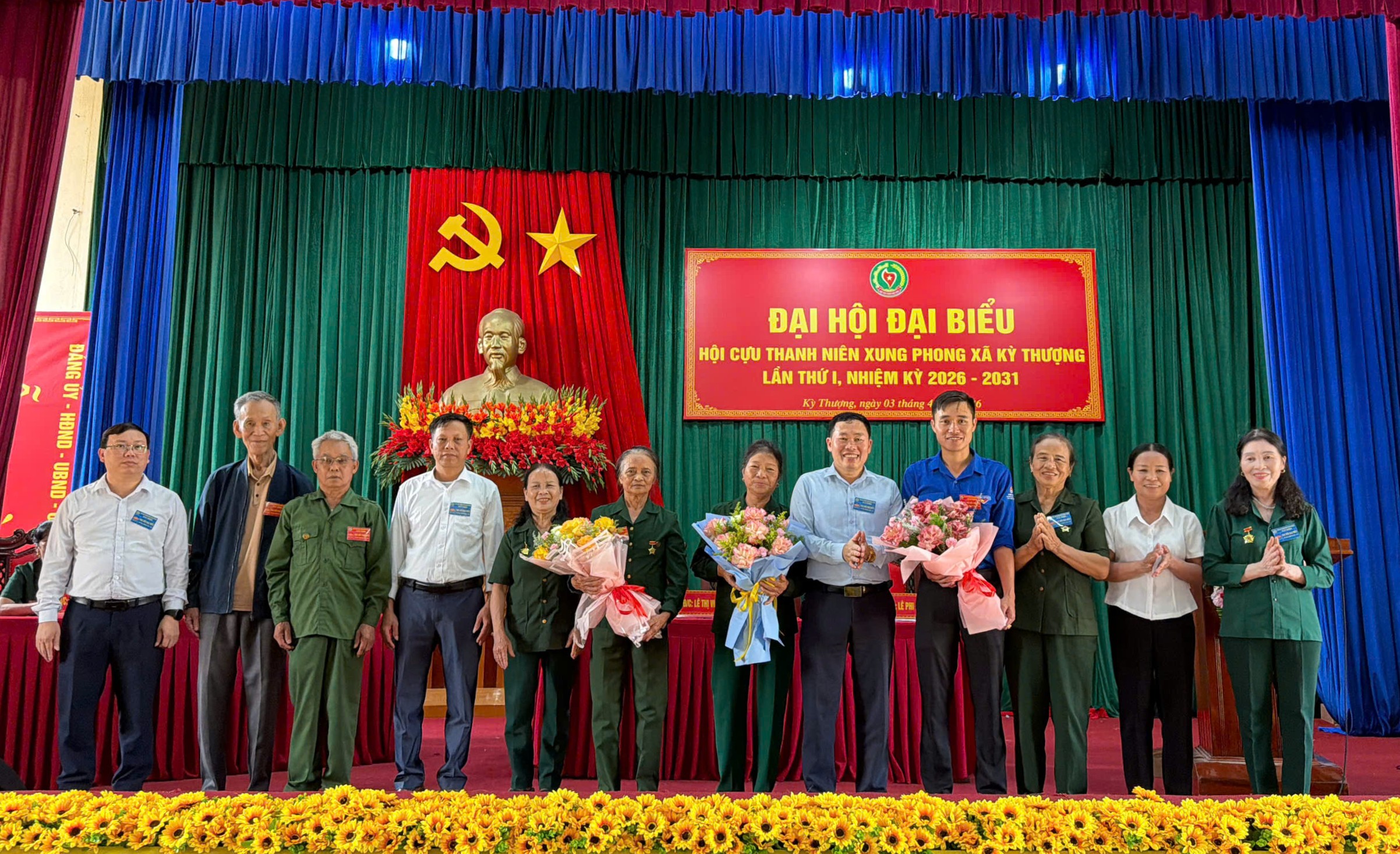 Đại hội Cựu TNXP Kỳ Thượng lần thứ I, nhiệm kỳ 2026-2031 diễn ra thành công tốt đẹp