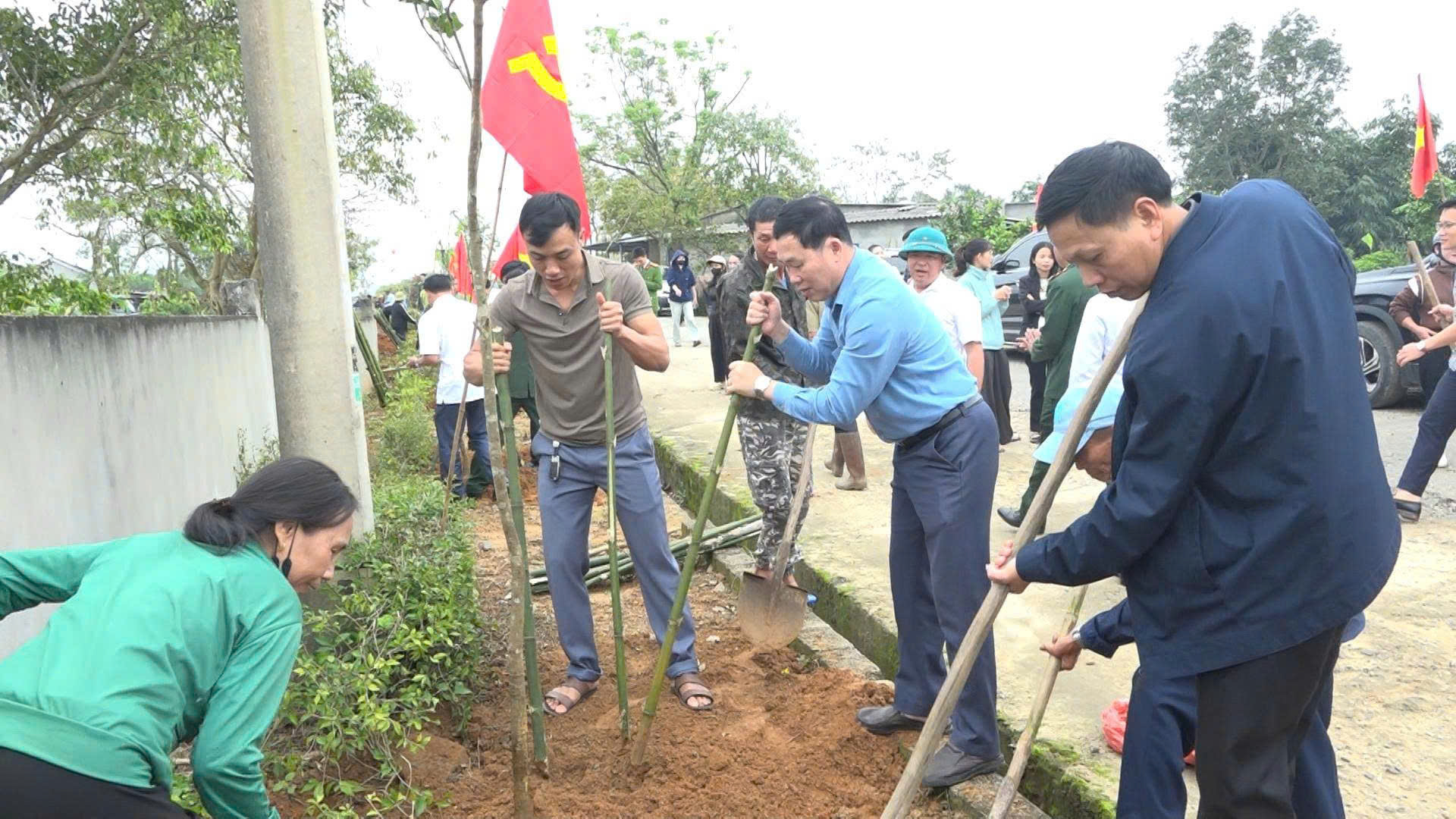 Lễ phát động “Tết trồng cây đời đời nhớ ơn Bác Hồ” xuân Bính Ngọ và ra quân xây dựng NTM năm 2026