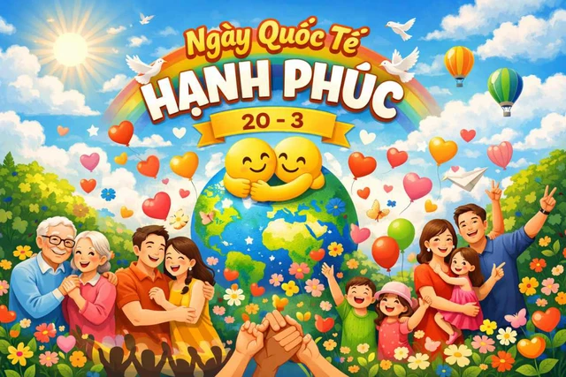 Ý nghĩa và nguồn gốc Ngày Quốc tế Hạnh phúc 20/3