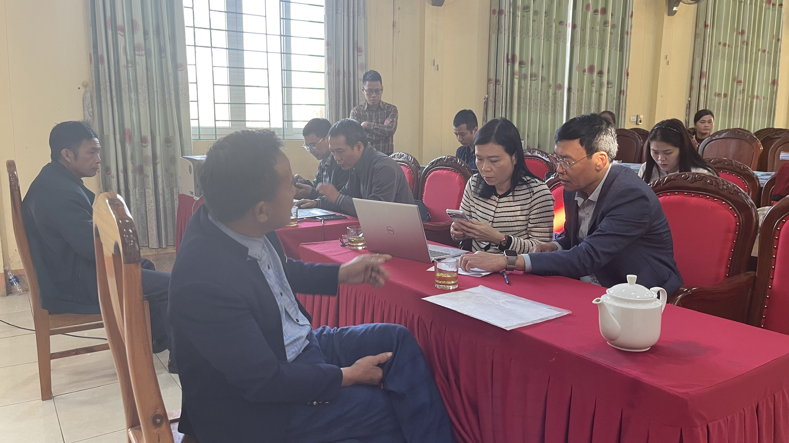 Tổ công tác kiểm tra, rà soát hồ sơ kiến nghị của 181 hộ dân xã Kỳ Thượng