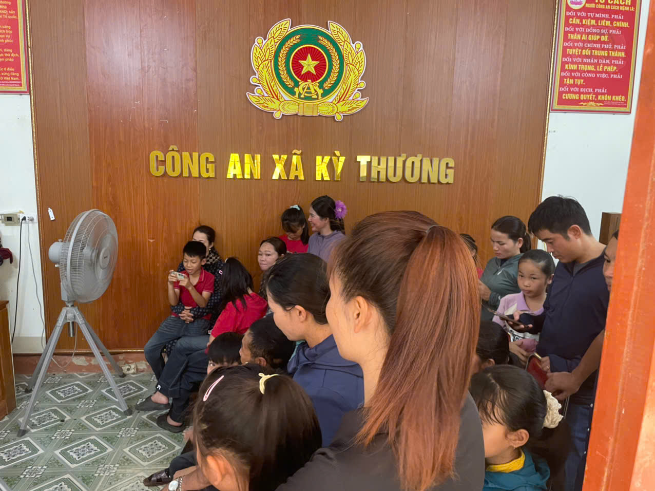 Thông báo cấp định danh điện tử cho công dân từ 6 đến 14 tuổi  trên địa bàn xã Kỳ Thượng