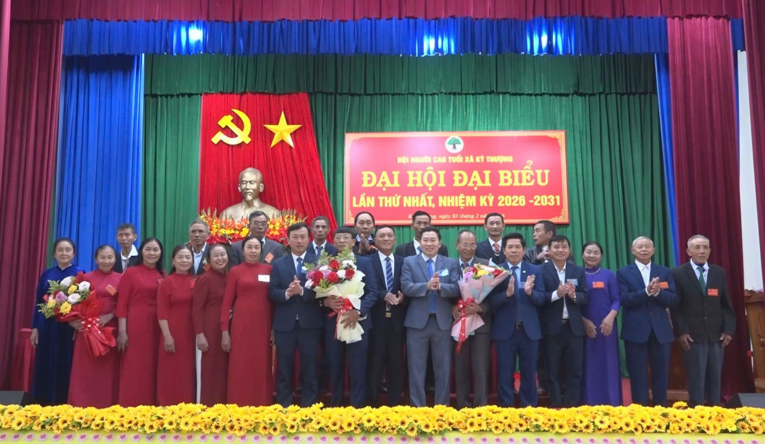 Hội Người Cao tuổi xã Kỳ Thượng tổ chức thành công Đại hội Đại biểu lần thứ I, nhiệm kỳ 2026 - 2031