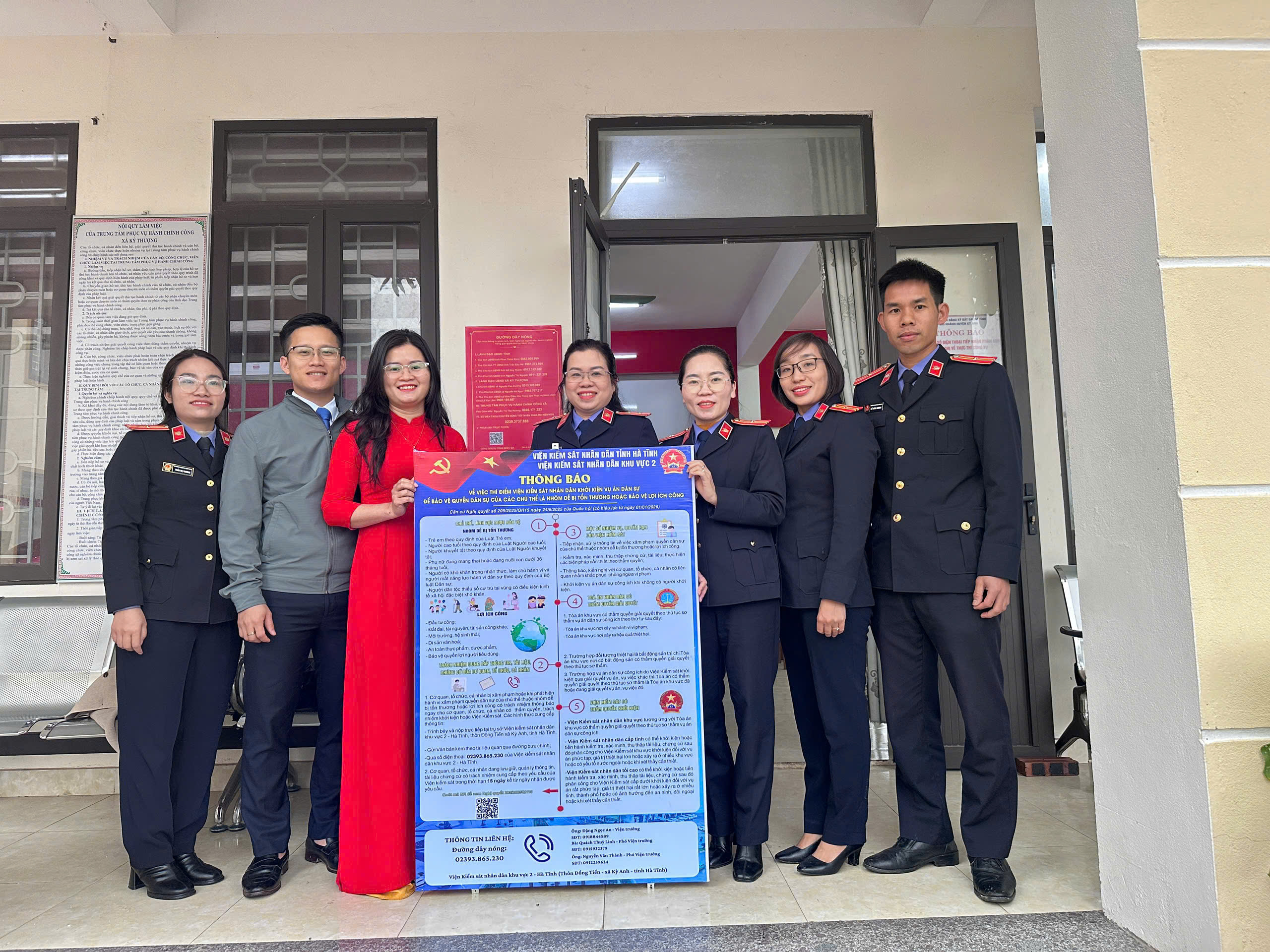 Viện kiểm sát nhân dân khu vực 2 - Hà Tĩnh đẩy mạnh, tuyên truyền Nghị quyết 205, nâng cao hiệu quả bảo vệ các nhóm dễ bị tổn thương và lợi ích công.