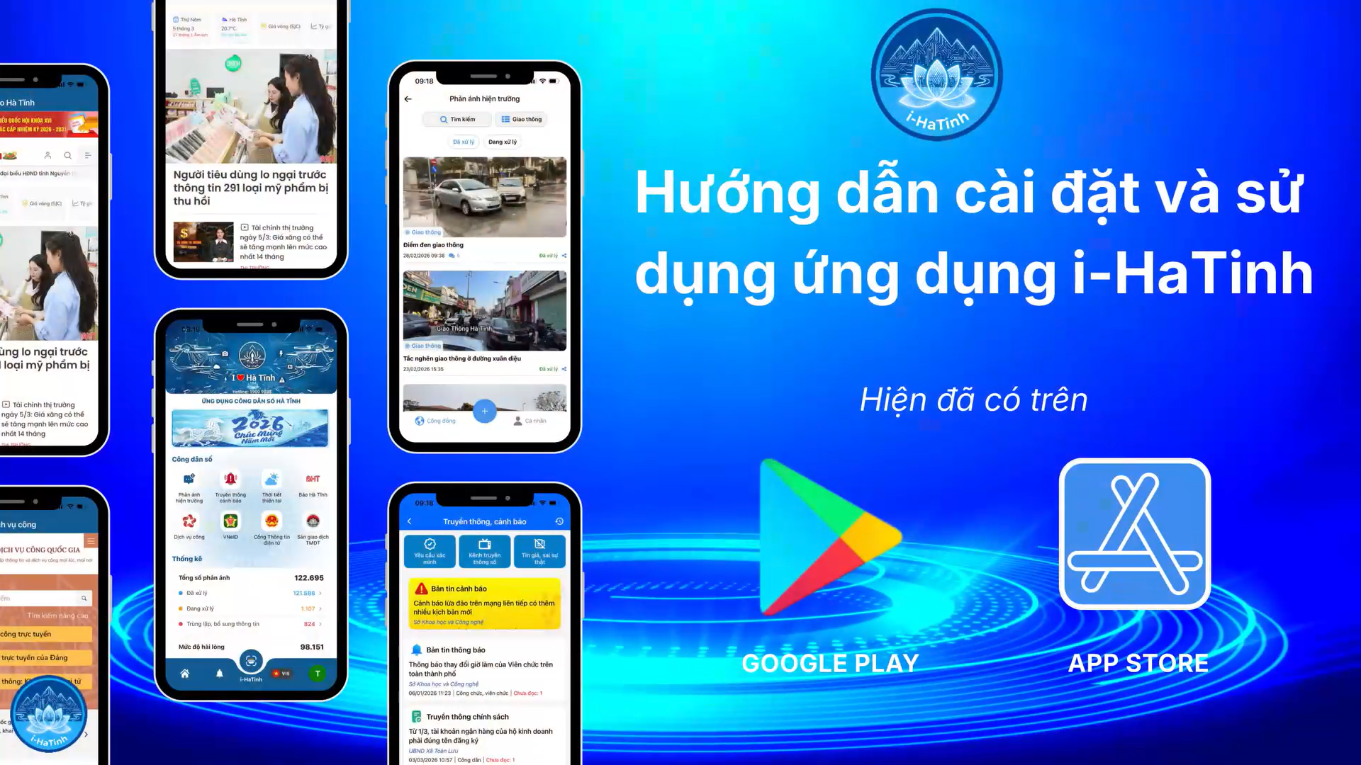 Hướng dẫn cài đặt và sử dụng ứng dụng i-HaTinh