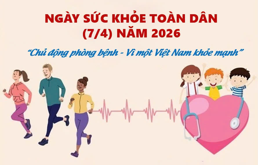 “Chủ động phòng bệnh - Vì một Việt Nam khỏe mạnh”