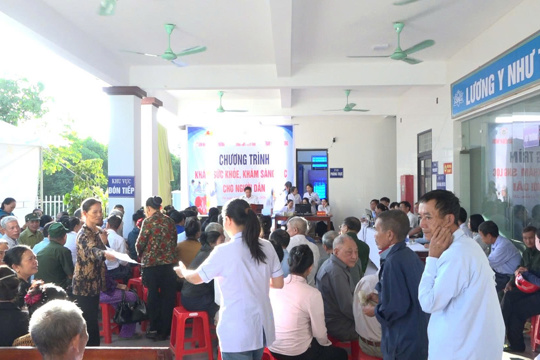 Xã Kỳ Thượng tổ chức khám sức khỏe định kỳ, khám sàng lọc miễn phí cho người dân năm 2026