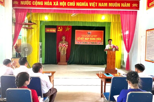 Các chi bộ thuộc Đảng bộ xã Kỳ Thượng tổ chức sinh hoạt chi bộ thường kỳ tháng 8 năm 2026