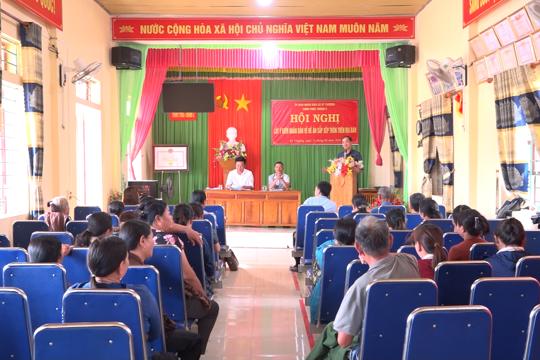 Kỳ Thượng: Phát huy quyền làm chủ của Nhân dân trong thực hiện chủ trương sắp xếp thôn 