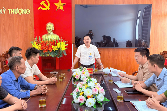 Kỳ Thượng triển khai thực hiện nếp sống văn minh trong việc cưới và công tác quản lý, tổ chức lễ hội 