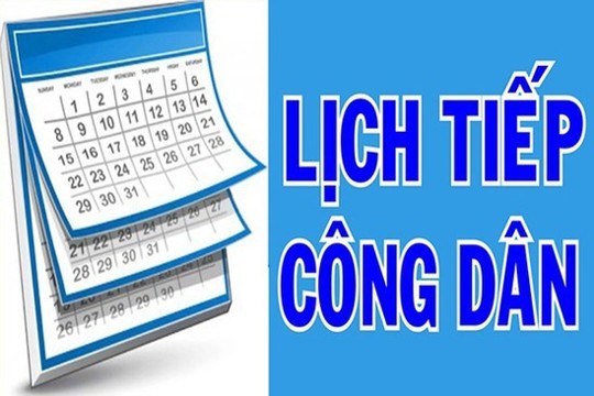 Thông báo Lịch Tiếp công dân định kỳ của Chủ tịch UBND xã Kỳ Thượng