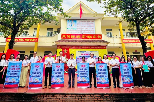Trường THCS Kỳ Thượng tổ chức Lễ khai mạc “Tuần lễ hưởng ứng học tập suốt đời năm 2026”