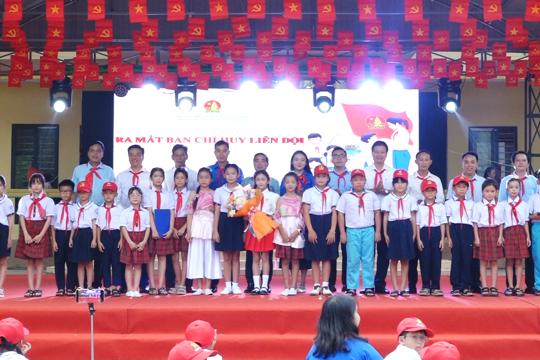 Trường Tiểu học Kỳ Thượng tổ chức Đại hội Liên đội năm học 2026 – 2027 