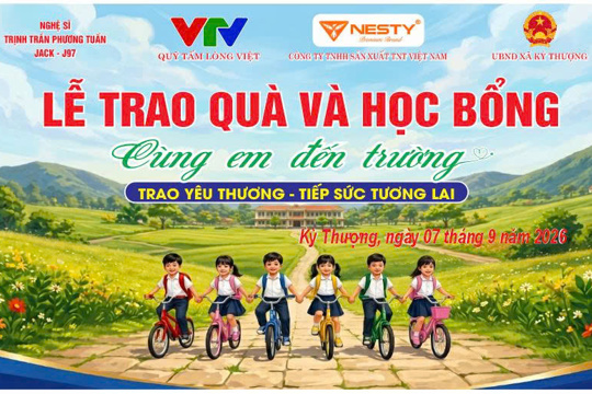 Kỳ Thượng sẵn sàng cho Chương trình “Cùng em đến trường” - tiếp sức học sinh có hoàn cảnh khó khăn