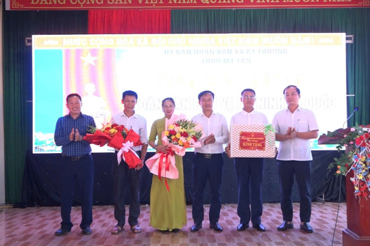 Xã Kỳ Thượng tổ chức điểm Ngày hội toàn dân bảo vệ an ninh Tổ quốc năm 2026 tại thôn Mỹ Tân