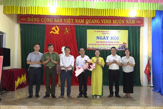 Thôn Mỹ Lợi tổ chức Ngày hội toàn dân bảo vệ an ninh Tổ quốc năm 2026 và ký kết nghĩa với Công an xã